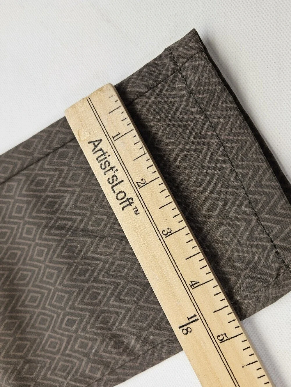 Prana Meme Pants Women’s Size 4 Green Gray Outdoors Cargo Diamond Print